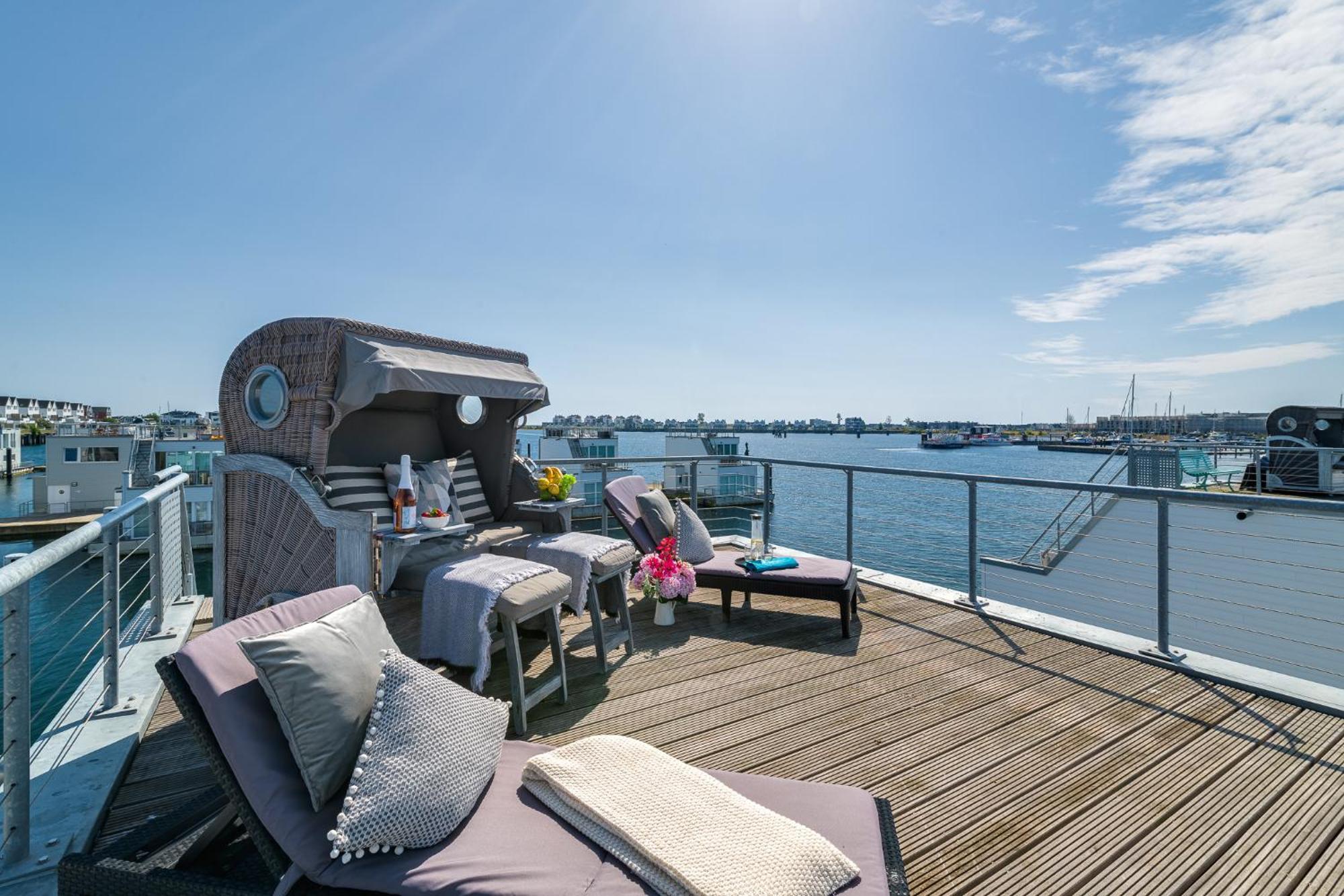 Triton: Meerblick, Sauna, Dachterrasse Olpenitz Exteriér fotografie
