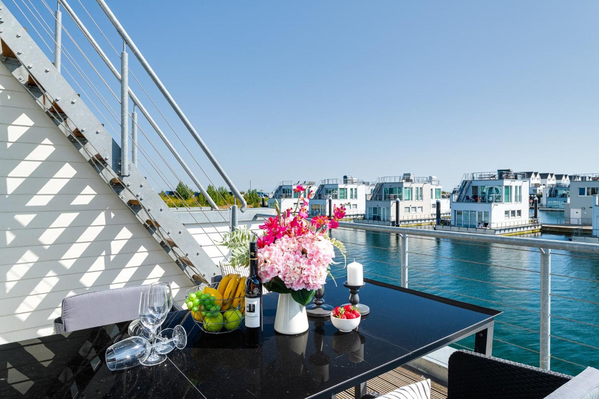 Triton: Meerblick, Sauna, Dachterrasse Olpenitz Exteriér fotografie