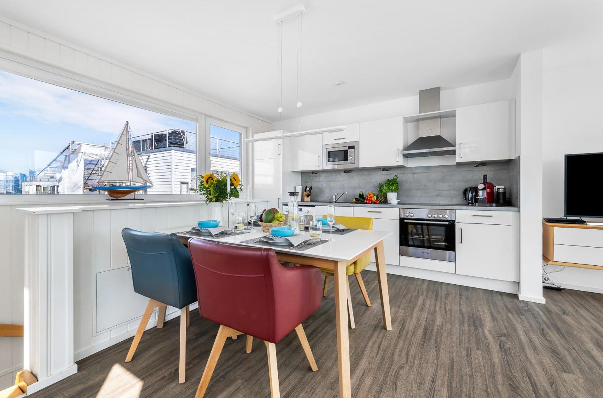 Triton: Meerblick, Sauna, Dachterrasse Olpenitz Exteriér fotografie