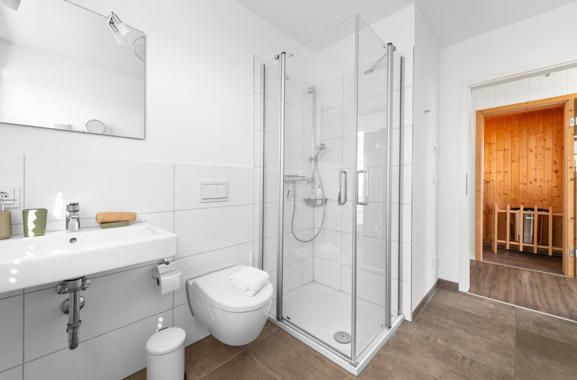 Triton: Meerblick, Sauna, Dachterrasse Olpenitz Exteriér fotografie