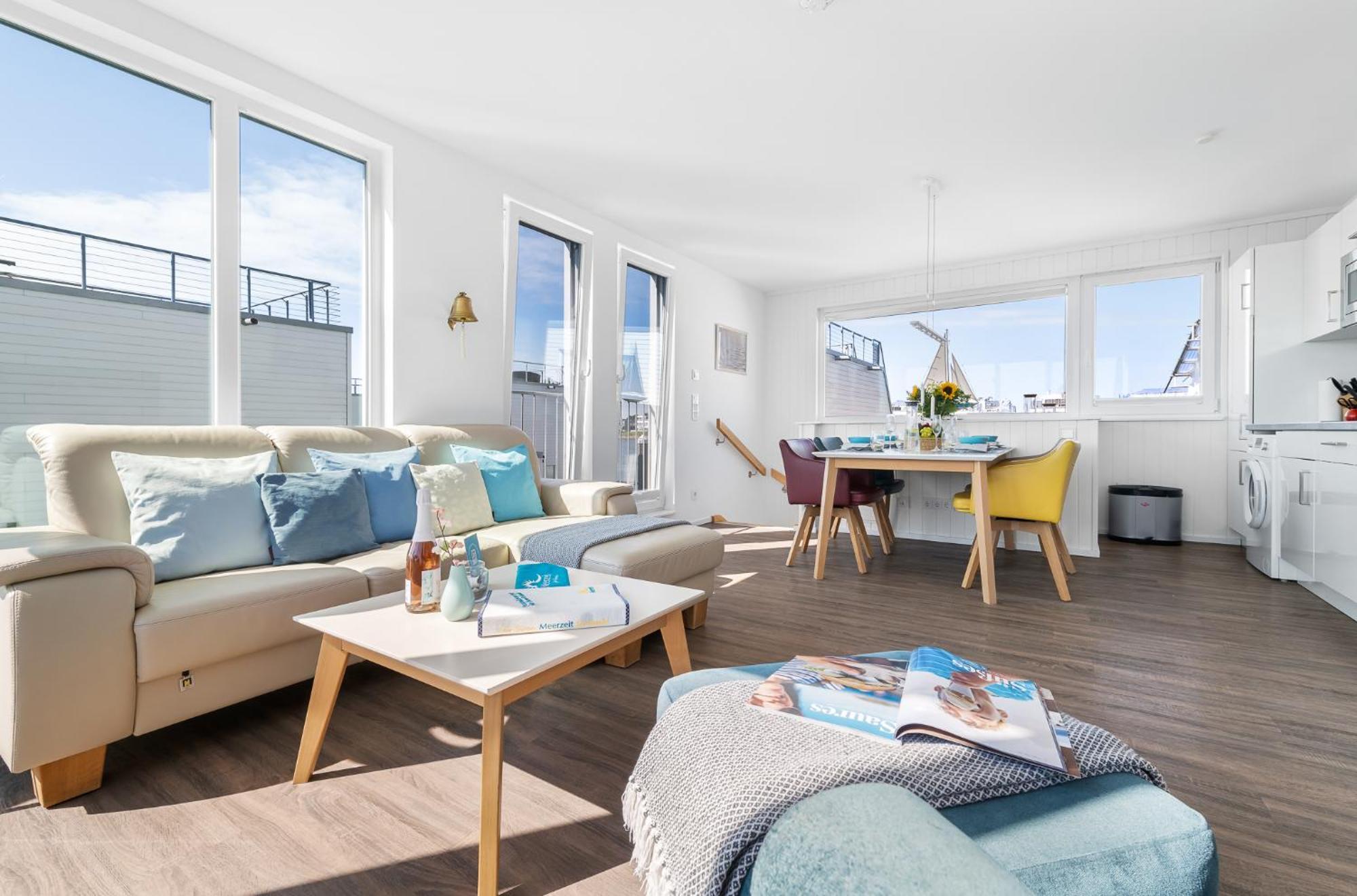 Triton: Meerblick, Sauna, Dachterrasse Olpenitz Exteriér fotografie