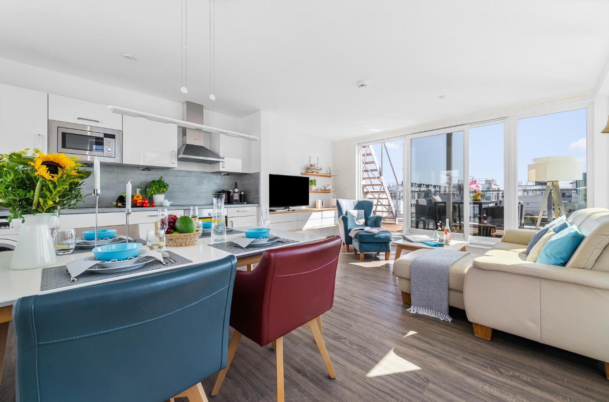Triton: Meerblick, Sauna, Dachterrasse Olpenitz Exteriér fotografie